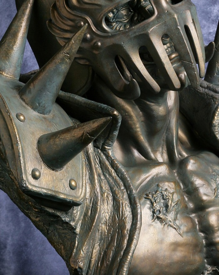 北斗の拳「ジャギ胸像」のフィギュア画像