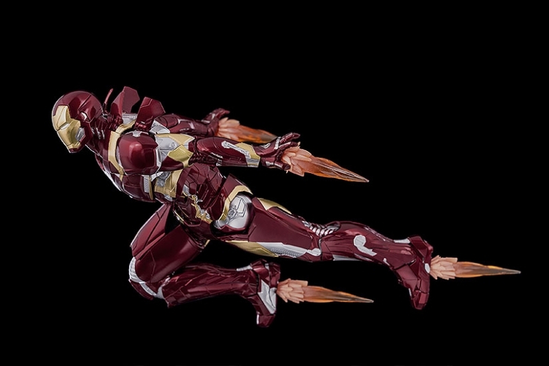 インフィニティ・サーガ「DLX アイアンマン・マーク46」のフィギュア画像