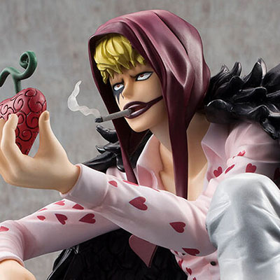 ONE PIECE「Portrait.Of.Pirates ワンピース”LIMITED EDITION” コラソン＆ロー」（再販）のフィギュア