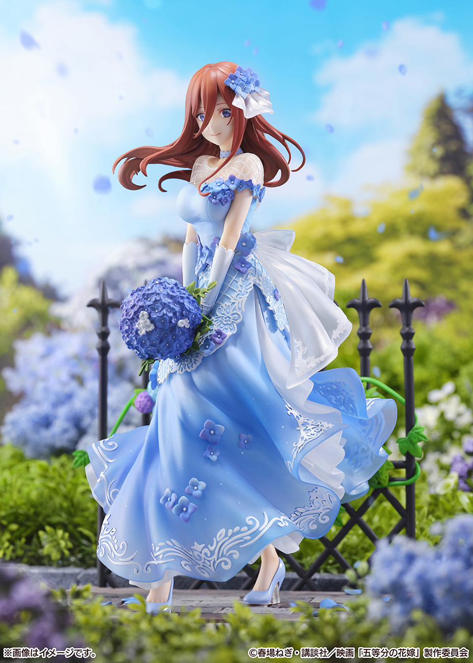 映画「五等分の花嫁」「中野 三玖 -Floral Dress Ver.-」のフィギュア画像